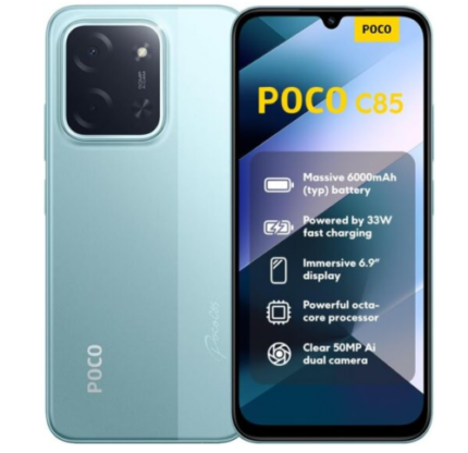 Xiaomi Poco C85 NFC 8GB Ram 256GB Green Dual Sim 4G-EU