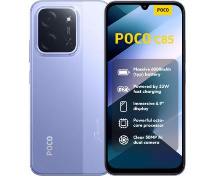 Xiaomi Poco C85 NFC 6GB Ram 128GB Purple Dual Sim 4G-EU