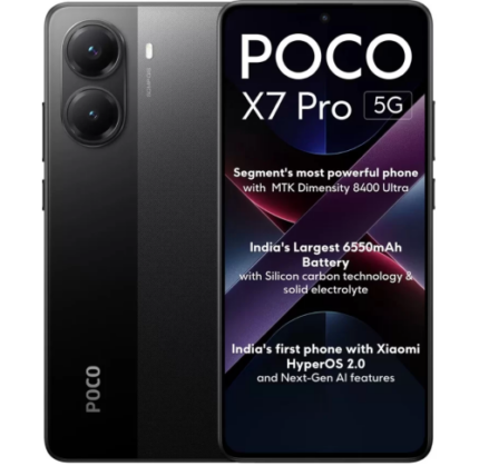 Xiaomi Poco X7 Pro 8GB Ram 256GB Black 5G-EU