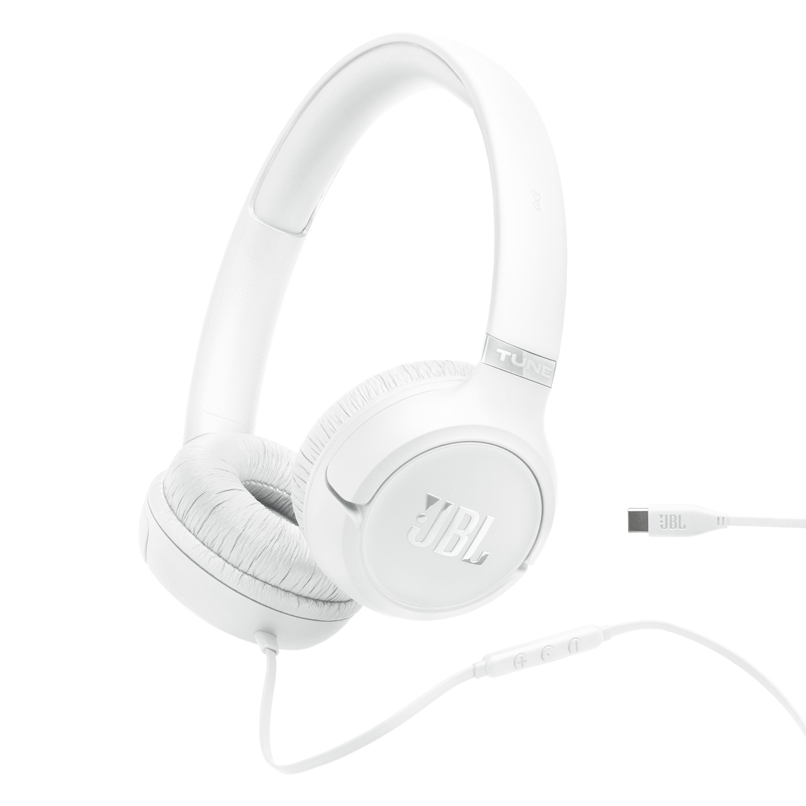 JBL USB-C Wired Headphones Tune 530C White - Image 1