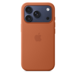Apple iPhone 17 Pro Silicone Case with MagSafe Terra Cotta