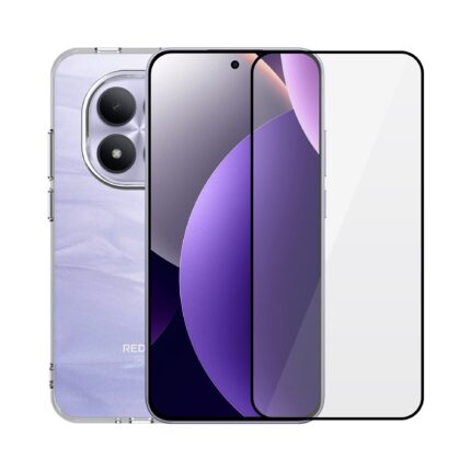 Vivid Set TPU Case + Full Face Tempered Glass Redmi Note 15 Pro 4G