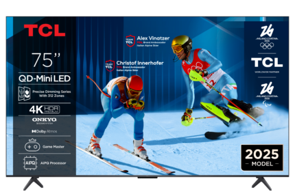 TCL 75C6KS 4K QD-Mini LED 60HZ TV (2025)