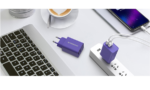 Riversong Travel Adapter SafeKub D2 2.4A Dual USB Purple - Image 3