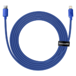 Baseus Crystal Shine Series Cable Type-C to Lightning 20W 2m Blue - Image 3