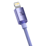 Baseus Crystal Shine Series Cable Type-C to Lightning 20W 2m Lilac - Image 2