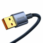 Baseus Explorer Series Auto Power-Off Fast Charging Data Cable USB to Type-C 100W 1m Blue - Image 3