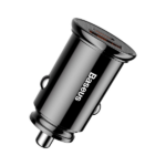 Baseus Circular Plastic A+C 30W PPS Car Charger Black - Image 3