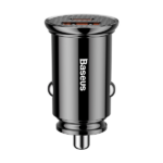Baseus Circular Plastic A+C 30W PPS Car Charger Black - Image 4