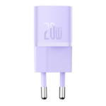 Baseus GaN5 Fast Charger 1C 20W EU Purple - Image 2