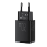 Baseus Compact Quick Charger Type-C/USB 20W Black - Image 2