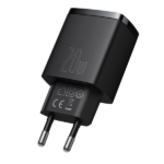 Baseus Compact Quick Charger Type-C/USB 20W Black - Image 4