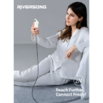 Riversong Cable Type-C to Lightning 27W Lotus 10 2m Black - Image 2