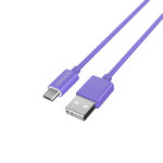 Riversong Cable USB to Micro USB 3A Lotus 08 1.2m Purple - Image 2