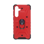 Vivid Ring Rugged Armor Case Samsung Galaxy S24 Red - Image 2