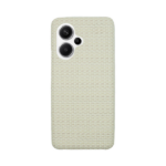 Vivid Woven Pattern Case Redmi 13C Beige