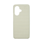 Vivid Woven Pattern Case Redmi 13C Beige - Image 2