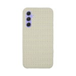 Vivid Woven Pattern Case Samsung Galaxy A54 5G Beige