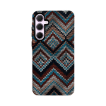 Vivid Ethnic Style Case Samsung Galaxy A35 5G Blue/Purple