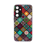 Vivid Ethnic Style Case Samsung Galaxy A35 5G Red - Image 2