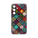 Vivid Ethnic Style Case Samsung Galaxy S24 Red - Image 2
