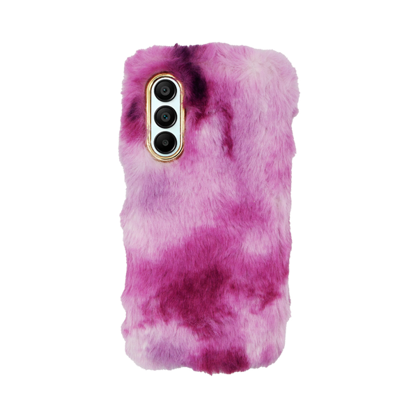 cs-fr-3-2409005 Vivid Fluffy Plush Case Samsung Galaxy A16 Pink - Image 1