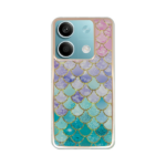 Vivid Mermaid Scale Silicone Case Redmi Note 13 Pro/Poco X6 5G Colorful
