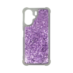 Vivid Liquid Glitter Case Redmi 13C Purple - Image 2