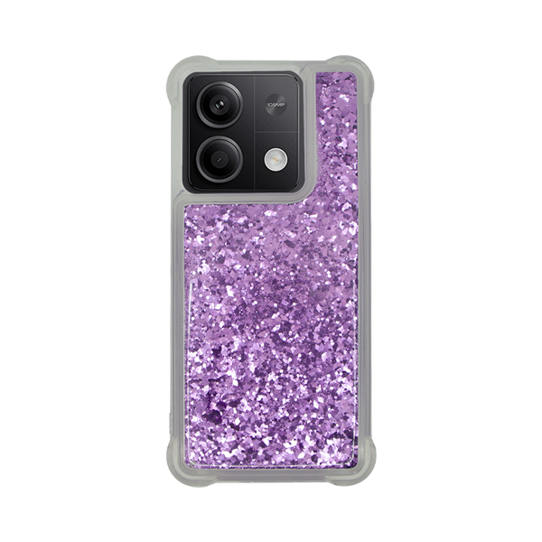 cs-fshn-glt-1-2403006 Vivid Liquid Glitter Case Redmi Note 13 5G Purple - Image 1
