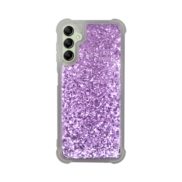 cs-fshn-glt-1-2403009 Vivid Liquid Glitter Case Samsung Galaxy A54 5G Purple - Image 1