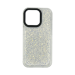 Vivid Glitter Shine Case Apple iPhone 14 Pro Max Silver - Image 2