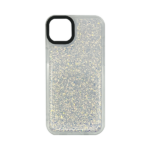 Vivid Glitter Shine Case Apple iPhone 15 Plus Silver - Image 2