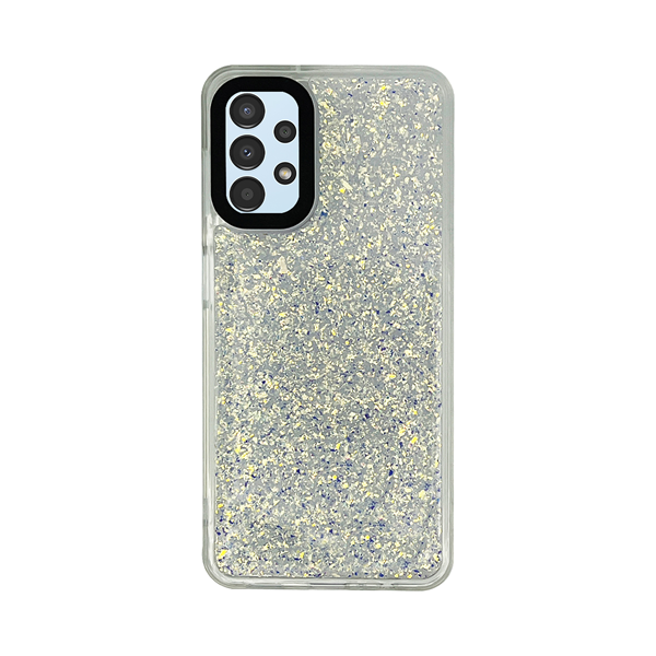 cs-fshn-glt-11-2403010 Vivid Glitter Shine Case Samsung Galaxy A13 5G Silver - Image 1