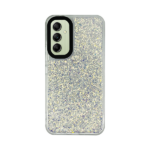 Vivid Glitter Shine Case Samsung Galaxy A14 4G/5G Silver