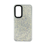 Vivid Glitter Shine Case Samsung Galaxy A14 4G/5G Silver - Image 2