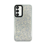 Vivid Glitter Shine Case Samsung Galaxy A25 5G Silver