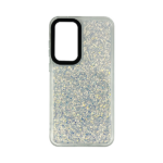 Vivid Glitter Shine Case Samsung Galaxy A35 5G Silver - Image 2