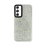 Vivid Glitter Shine Case Samsung Galaxy A54 5G Silver