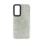 Vivid Glitter Shine Case Samsung Galaxy A54 5G Silver - Image 2