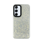 Vivid Glitter Shine Case Samsung Galaxy A55 5G Silver