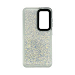 Vivid Glitter Shine Case Samsung Galaxy S24 Silver - Image 3