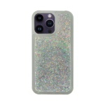 Vivid Liquid Glitter Case Apple iPhone 12/12 Pro Silver
