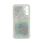 Vivid Liquid Glitter Case Samsung Galaxy A25 5G Silver - Image 3