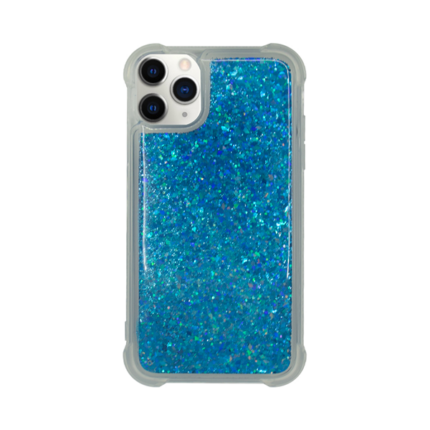 Vivid Liquid Glitter Case Apple iPhone 11 Pro Max Blue