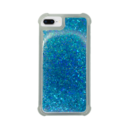 Vivid Liquid Glitter Case Apple iPhone 6/6s/7/8 Blue