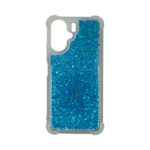 Vivid Liquid Glitter Case Redmi 13C Blue - Image 2