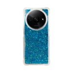 Vivid Liquid Glitter Case Redmi A3 Blue