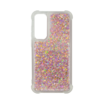 Vivid Liquid Glitter Case Samsung Galaxy A35 5G Rose Gold - Image 2