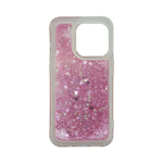 Vivid Liquid Glitter Case Apple iPhone 14 Pro Pink - Image 3