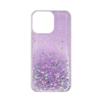 Vivid Liquid Glitter Case Apple iPhone 14 Pro Purple/Multicolor - Image 2
